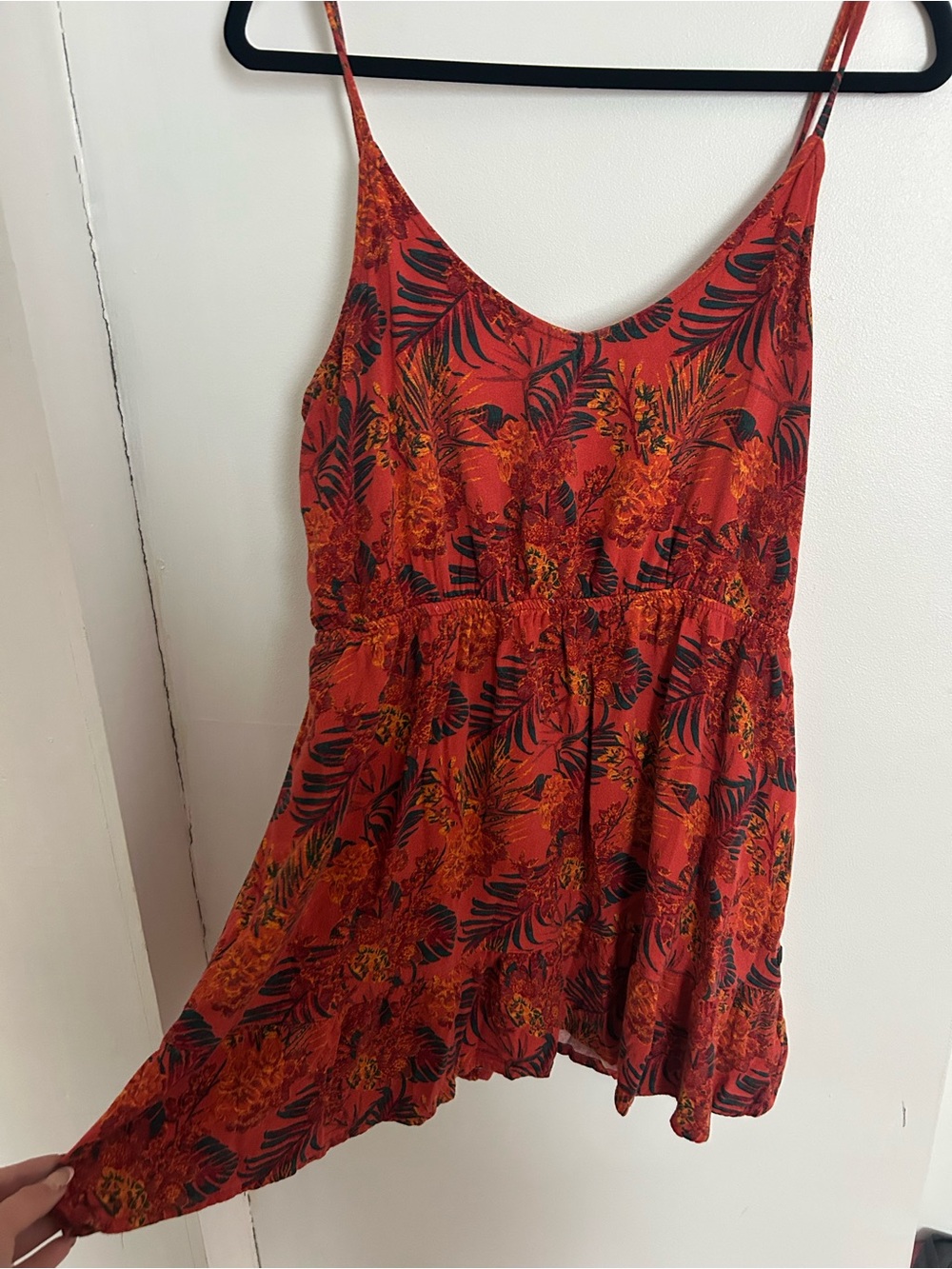 Women’sTropical Red Floral Sundress - Hurley Surf Dress
